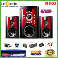 HARGA GROSIR SEPEAKER 100% ORIGINAL Bluetooth Aktif 2.0 NK-B1B/NIKO B1B SLANK Speaker 2.1 BLUETOOTH