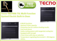 Tecno TBO 7006 6 Multi-function Upsized Capacity Built-in Oven / FREE EXPRESS DELIVERY