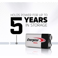 NEW /Energizer MAX 9V Battery 9Volt Alkaline Batteries Extra Long Lasting Shipment within 24 hours.