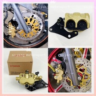 CALIPER ASSY FRONT STANDARD Y125ZR Y125Z LC135 5S (5 SPEED) CLUTCH NEW BRAKE DISC LC135 NEW FRONT CA