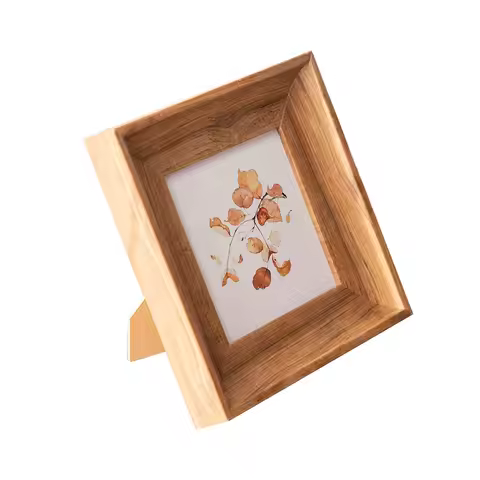 Minimalist Creative Resin Photo Frame 6x6 and 7x7 Square Tabletop Display Frame - Elegant Square Pic