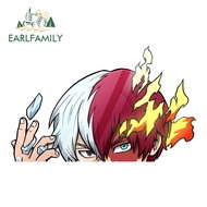 EARLFAMILY 13cm x 8.2cm for My Hero Academia Peek Car Sticker Vinyl Camper Waterproof Decal Motorcyc