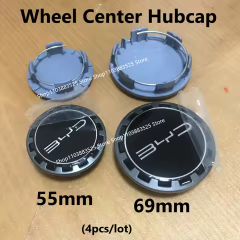 4pcs 55/69mm Car Wheel Center hub Cap for BYD Seal ATTO 3 SEALION 5 7 Dolphin G DM-i Destroyer 05 Ha