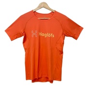 Orange HAGLOFS Tshirt Shirt yellow gray Light Women Short sleeves Direct from Japan Secondhand