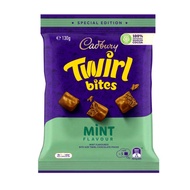 Cadbury Twirl Mint Bites Share Bag 130g Australia