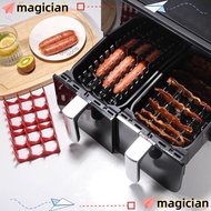 MAGIC Air Fryer Cooking, Even Heat Circulation Heatproof Oven-Safe Bacon Grill,  Multifunctional Coo