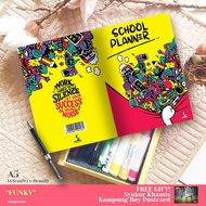 [FREE GIFT] School Planner Organizer Notebook Stuff Daily A5