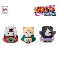 【新貨預訂】 [MEGA CAT]《火影忍者》三忍 (自來也 / 綱手 / 大蛇丸) MEGA CAT PROJECT NARUTO Nyanto! The Big Nyaruto Series (J