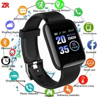 Raya Ramadan 116 PLUS smart bracelet smart watch color screen IP67 waterproof Jam Tangan Cerdas wireless Bluetooth sports watch