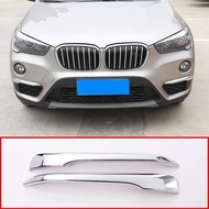 For 2016-2019 BMW X1 F48 ABS front fog lamp trim strip decoration car exterior decoration accessorie