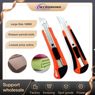 Rubber Handle Big Size Cuter Knife 18mm Cutter Utility Knife Big Size 18mm Knife Stationery Knife Sp