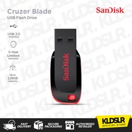 SanDisk Cruzer Blade 8GB / 16GB / 32GB / 64GB / 128GB USB 2.0 Flash Drive / Pendrive (SanDisk Malays