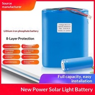 【耐用持久】/Bateri Litium Lampu Solar/Solar Lamp Lithium Battery全新电池大容量26650磷酸铁锂3.2V太阳能路灯专用太阳能灯电池