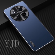 Case For Honor X9C Smart Aluminum Alloy Frosting TPU Backplane Anti-Drop Phone Case