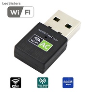 LeeSisters Free Driver USB Wifi Adapter 600Mbps Wi fi Adapter 5ghz Antenna USB Ethernet PC Wi-Fi Ada