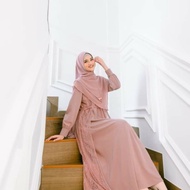Shareen dress by Attin Original /Gamis cantik/gamis busui/Gamis brukat
