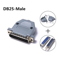 2/5 Sets DB-9 RS232 Serial Port Connector DB Connector 9/15/25/37 Pin Copper RS232 COM Adapter With