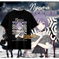 Adult T-shirt Ave Mujica T-shirt Nyamu Yutenji Avemujica Anime BanG Dream Musumi Wakaba t-shirt