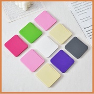 [WY2] 2-Face Makeup Mirror Square Portable Cute Girl'S Gift Hand Mini Mirror Poet Double-Sided Makeu