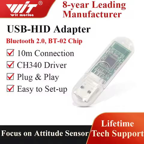WitMotion USB-HID Bluetooth Dongle Series, Bluetooth Adapter for witmotion Bluetooth sensor series