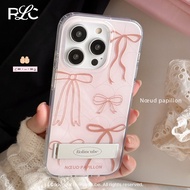 เคสโทรศัพท์มือถือ Rolincube Original Apple 15 pro Max ลายพิมพ์สองชั้นพร้อมขาตั้ง ป้องกันการตกหล่น ลา