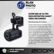 Zoom Q8n-4K Ultra High-definition Handy Video Recorder | Portable 4K UHD Video | Interchangeable Mic System