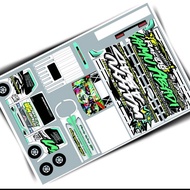 [DISKON] STIKER KARDUS MINIATUR TRUK OLENG WAHYU ABADI 02 30CM