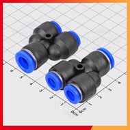 [3 Pieces]- PW10-8 Y-shaped Pneumatic Connector Pipe 10mm to 8-8mm Shop