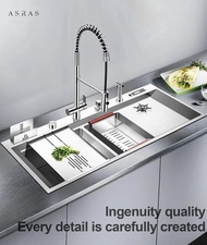 promo 12050P Exquisite Luxury Handmade Kitchen Sink Spring Stretc