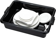 Restaurantware TUB ONLY: RW Clean 22 Inch x 15.7 Inch Bus Tubs, 12 Regular Bus Boxes - Lids Sold Sep