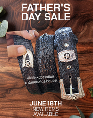 Very Nice Crocodile Belt And Buckle  Style Cowboy