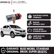 Brisk Super ER15YC Car Spark Plugs for KIA Sportage Gen 3 | Original BRISK Warranty