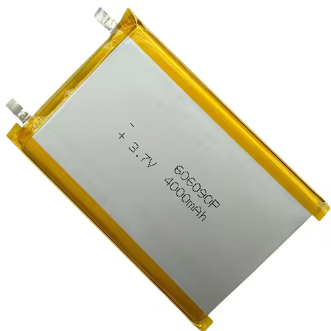 606090 3.7V 4000mAh Rechargeable Lithium Polymer Li-Po Battery High Capacity for Power Bank Bluetoot