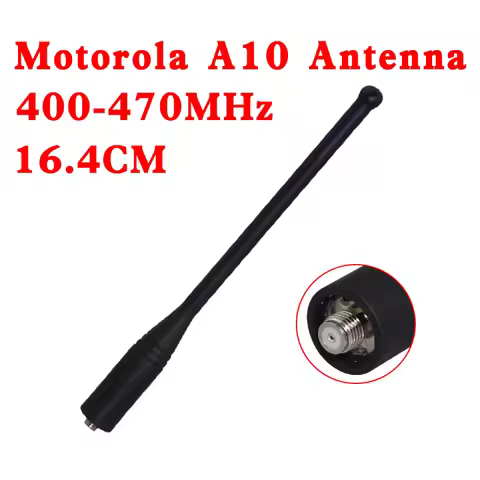 NEW 16.4CM Long Antenna UHF 400-470MHz For Motorola Radio Walkie Talkie A9D A9D+ A10 A10D A12 A12D R