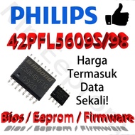 IC 25Q64 + 24C32 42PFL5609S/98 42PFL5609S98 Philips Bios Eeprom Firmware