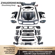 BMW 5 Series Front and Rear Bumpers Fender and Headlights for F10 F18 to G30 G38 M5