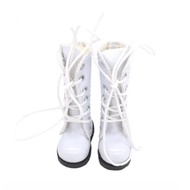 Boots for blythe doll BJD 1/6 shoes Shipped From Thailand Glossy white