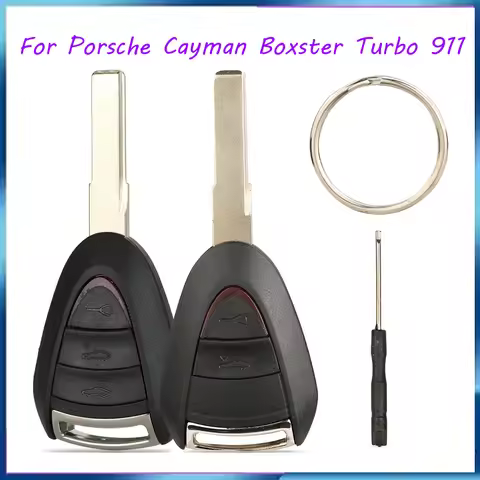 jingyuqin New Car Remote Key For Porsche Cayman Boxster Turbo 911 987 996 997 Carrera Targa 2005 - 2