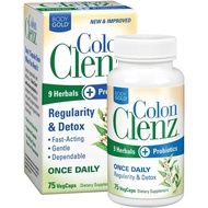 Body Gold Colon Clenz Regularity & Detox Formula | Once Daily Support with 9 Herbs + Active Probioti