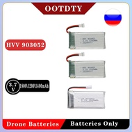 1200mAh 903052 25C Li-Po Battery Rechargeable Batteries With Plug For R/C X5SW M18 H5P X5 Four Axis 