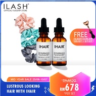 IHAIR Hair Serum Duo + Gift (worth RM829) 30ml x 2 bottles Reduce Hair Fall and Hair Thinning For Me