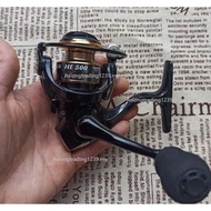 HE500 mini fishing reel 500 size small spinning reel shrimp bass Best cheap all metal spool handle a