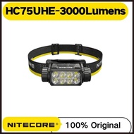 NITECORE HC75 UHE Rechargeable E-Focus Work Headlamp 3000Lumens Max Beam Distance 192m Included 5500