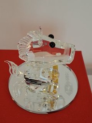 HSBC滙豐銀行金錢水晶馬擺設（2026馬年限量Q版）*不議價*