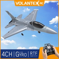 VOLANTEXRC Remote Control Airplane 2.4Ghz 4CH Jet F16 Fighting Falcon EPP foam RC plane One Key Aero