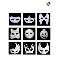 [DIY CRAFT] Blank Mask Painting Paper Mask Costume For Kids Adult Paint And Mask