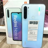 Hp Xiaomi Redmi Note 8 ram 3/32gb Second Fullset Lengkap ORI Bagus