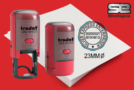 TRODAT | 46025 | COMPANY STAMP | ROUND STAMP | RUBBER STAMP | CUSTOM STAMP