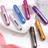 8ml Mini Aluminum Refillable Perfume Bottle Portable Travel Atomizer Empty Cosmetic Container