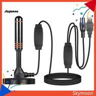 Skym* Indoor TV Antenna Signal Reception Lightweight DVB-T HDTV Digital Box Indoor Antenna for Home